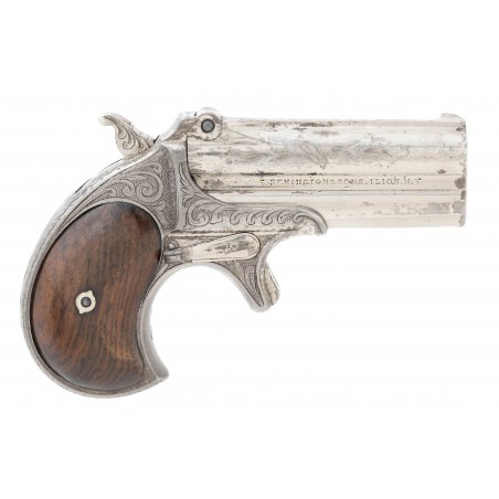 Very Rare Factory Engraved Remington 1st Model Derringer  (AH4717)