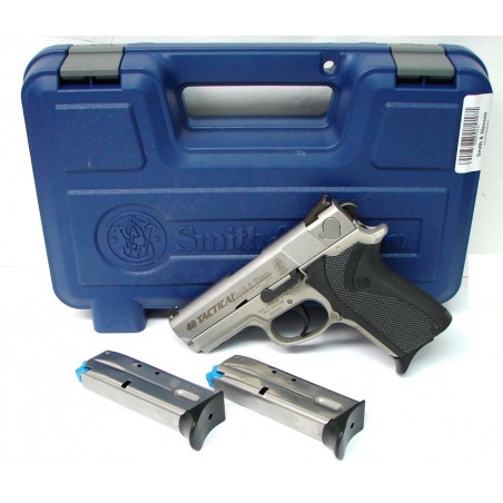 Smith & Wesson 4053TSW .40 S&W caliber pistol. Compact DAO tactical model with night sights. New. (PR20799)