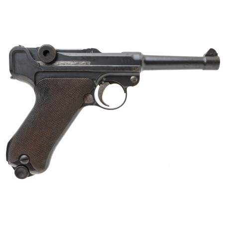 Unit Marked WWI DWM 1914 P.08 Luger Pistol 9mm (PR57154)