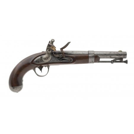 U.S. Model 1836 R. Johnson flintlock pistol (AH6860)