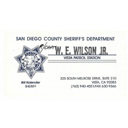 San Diego County Sheriff’s...