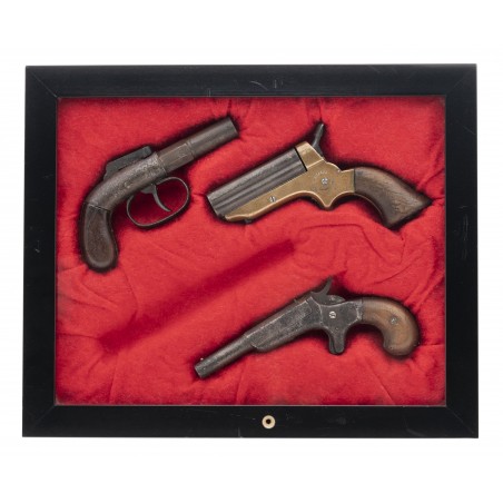 Shadow Box collection of Antique Guns (AH6421)