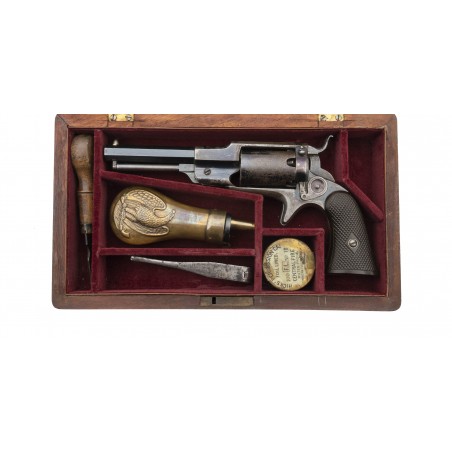 Cased Remington Beals 3rd Model Pocket Revolver (AH8119)
