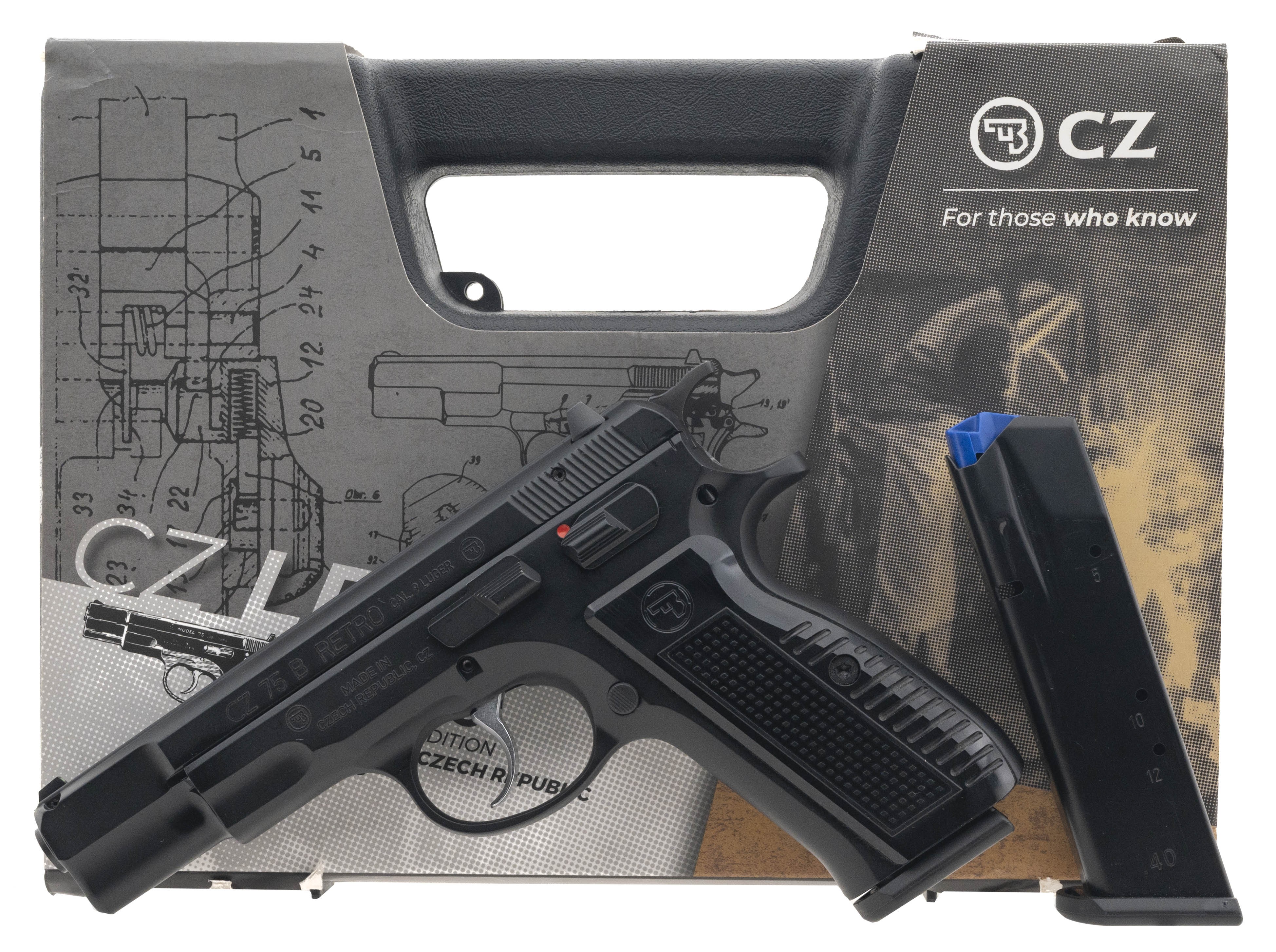 CZ 75 B Retro 9x19mm - Adelbridge & Co. Gun Store