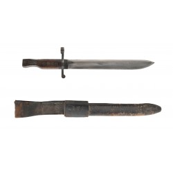 Ross Rifle bayonet with...