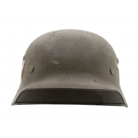 WWII M35 German Military Helmet Shell (MM1542)