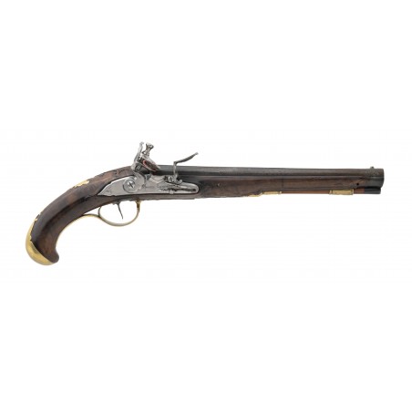 German Flintlock Pistol by Franz David Hassel in Eichstett (AH8024)