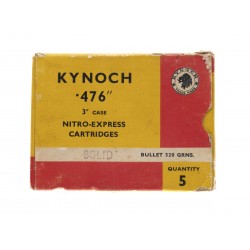 Kynoch .476" 3"...