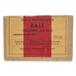 .30 M2 Ball Denver Ordnance...