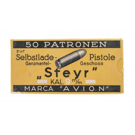 9m/m Steyr by Sinoxid Vintage Ammo (Am556)