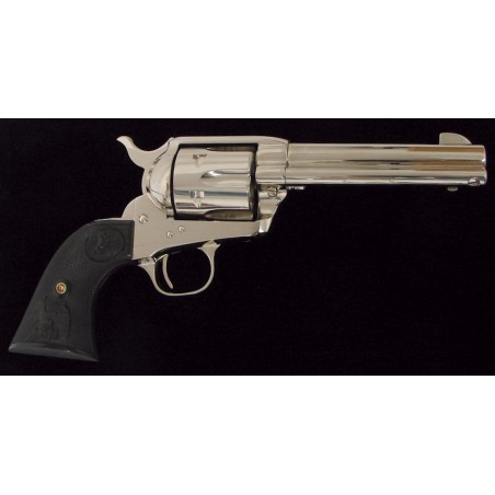 Colt Single Action .32-20 caliber nickel revolver (C5854)