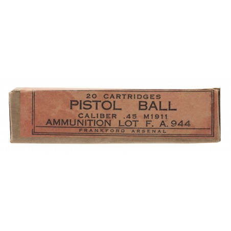 .45 Caliber 1911 Pistol Ball Ammo (AM687)
