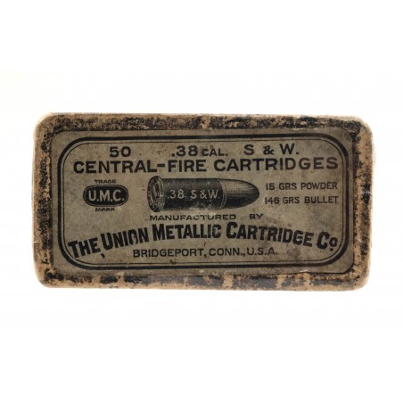 .38 S&W Caliber CF Cartridges By UMC (AM918)