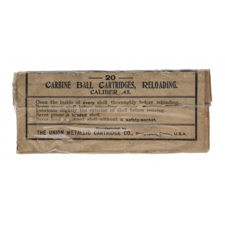 .45-70 Carbine Ball Cartridges, Reloading (AM843)