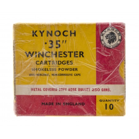 .35 Winchester 250Grs Soft Point By Kynoch (AM877)