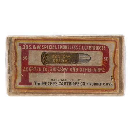 .38 S&W Special Smokeless Cartridges (AM917)