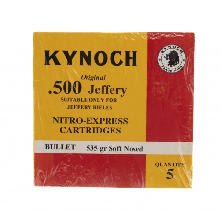.500 Jeffery Nitro- Express 535gr Soft Nosed (AM947)