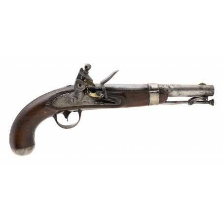 U.S. Model 1836 flintlock pistol by R. Johnson .54 caliber (AH8311)