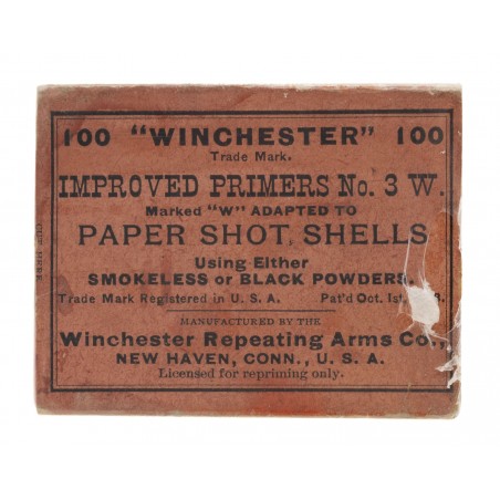 No.3 W Improved Primers For Paper Shot Shells (AN039)