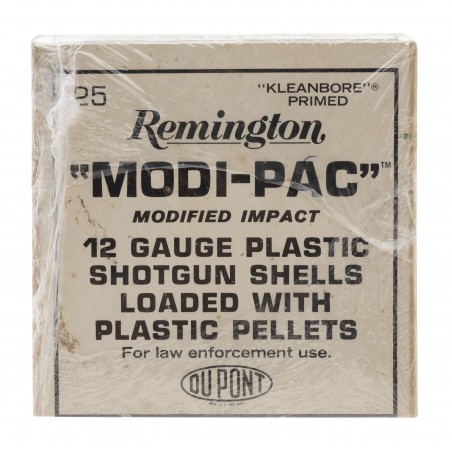 12ga Modi-Pac Loaded With Plastic Pellets (AN005)