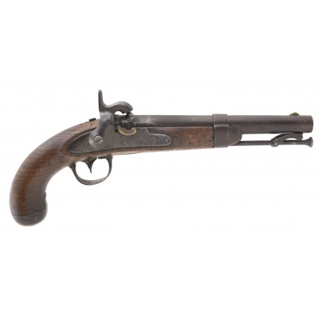 U.S. Model 1836 Flintlock Pistol Converted to Percussion (AH4680)