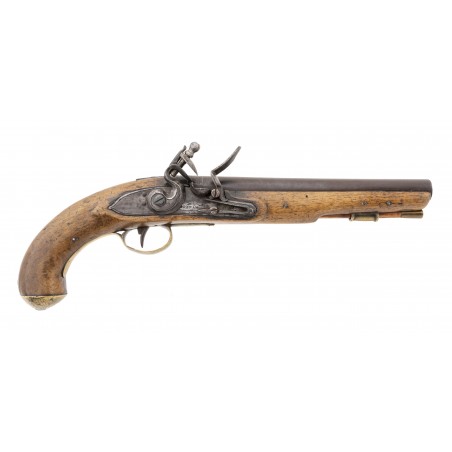 War of 1812 Canadian Militia or Also known as “Indian Contract Dragoon Pistol by Moxham (AH6648)