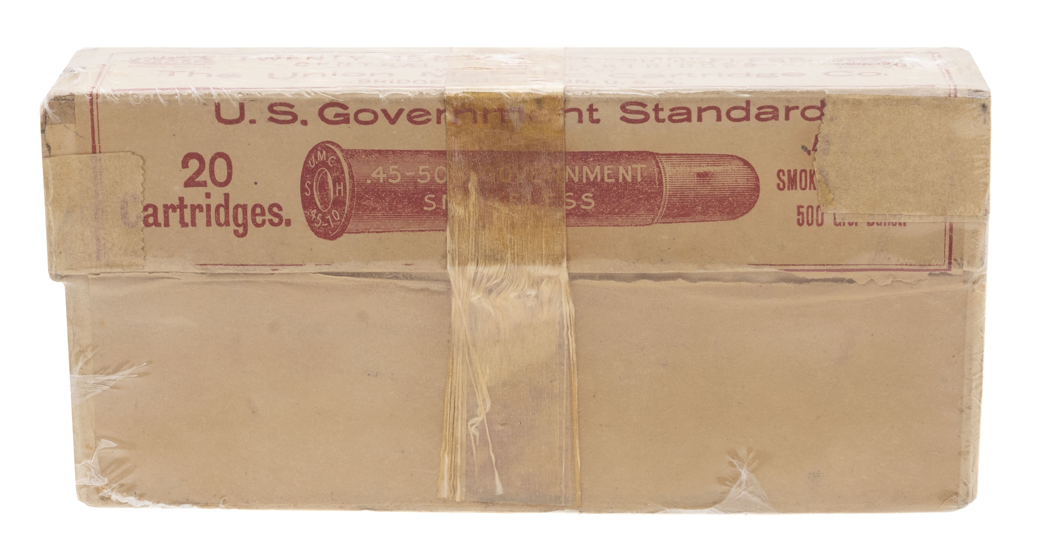 .45-500 Government Smokeless CF Cartridges (AN144)