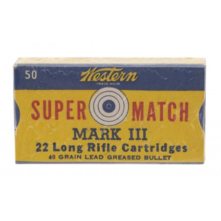 22LR Super Match MKIII Rifle Cartridges (AN119)