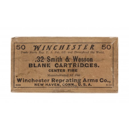 .32S&W BLANK Cartridges by Winchester (AN187)