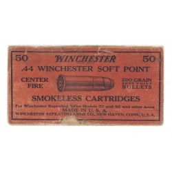 .44 Winchester Soft Point...