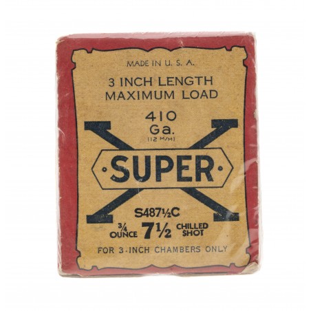 410ga 3” Super X 7 ½  Chilled Shot by Western (AN197)