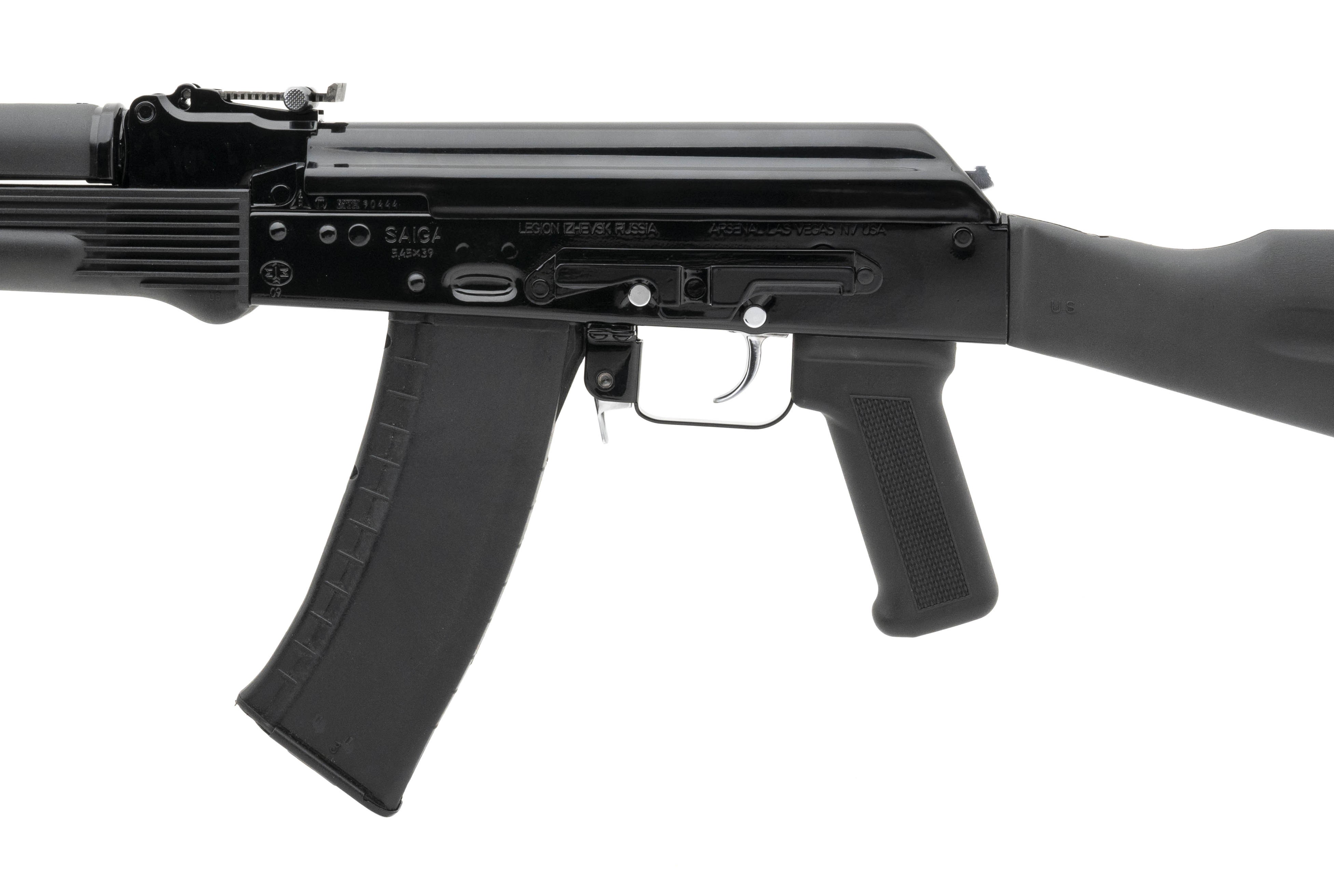 Arsenal Saiga AK 74 90th Anniversary Silver Edition Jubilee Rifle 5.45x39  (COM3011)