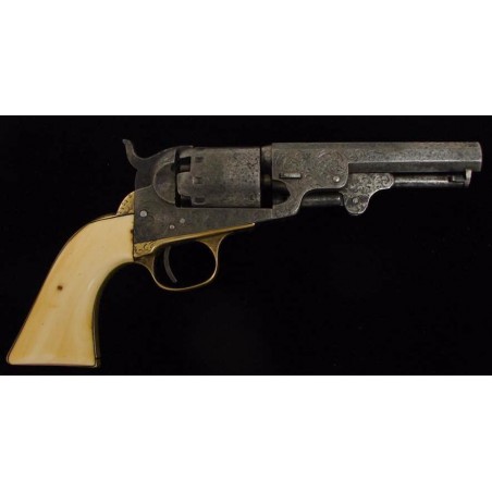 Manhattan Factory Engraved .36 Revolver.  (AH2537)