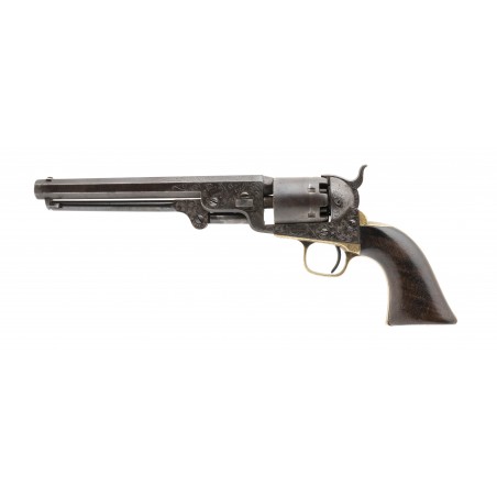 Factory Engraved Colt 1851 Navy .36 Caliber Revolver (C13624)