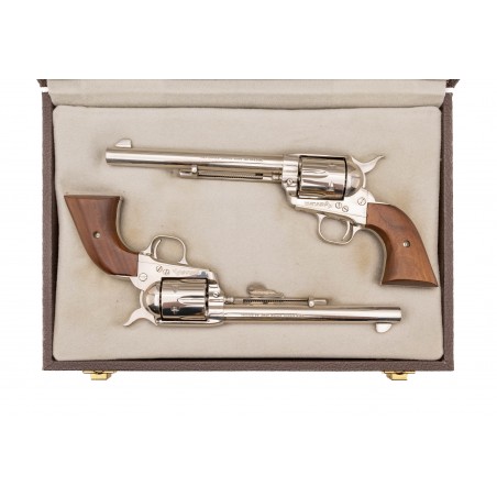 Consecutive Pair Colt Single Action Army 3rd Gen Revolvers .44 Special (C18464)