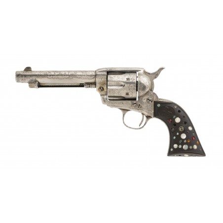Engraved Colt Single Action Army 44-40 (C18093)