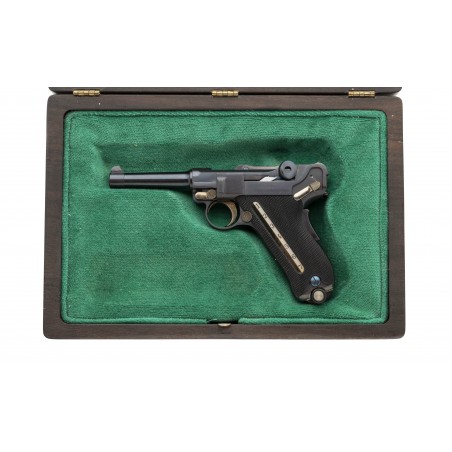 Beautiful Miniature DWM American Eagle 1902 Cartridge Counter Luger (MIS1804)