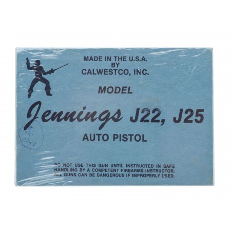 Jennings J22,J25 Factory Empty Box (AM1596)