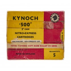 Kynoch .500 Nitro -Express...