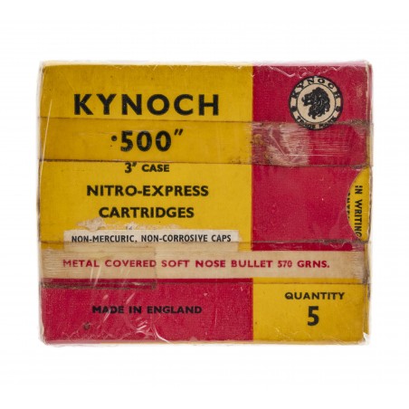 Kynoch .500 Nitro -Express Cartridges (AM1623)