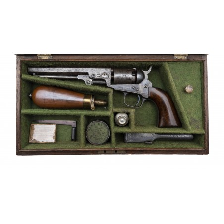 Cased Colt 1849 Pocket Percussion Revolver .31 caliber (AC823) Consignment