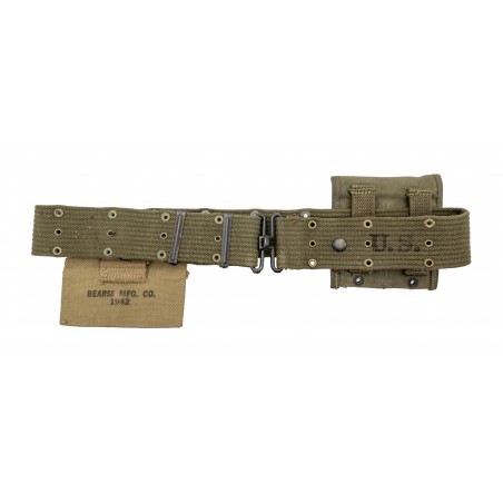 Korean War Era Web Pistol Belt (MM3242)