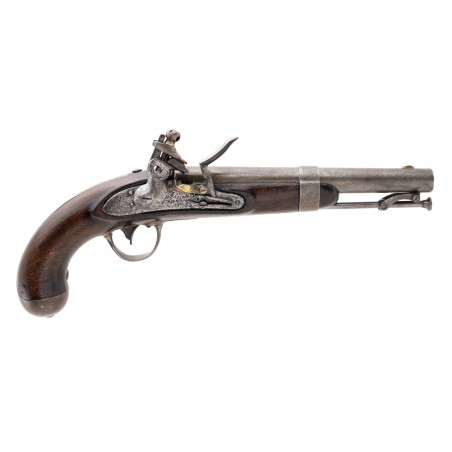 U.S. Model 1836 Flintlock pistol by A. Waters .54 caliber (AH8429)