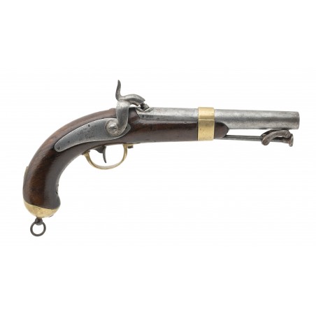 French Model 1837 Navy percussion Pistol .60 caliber (AH6787)