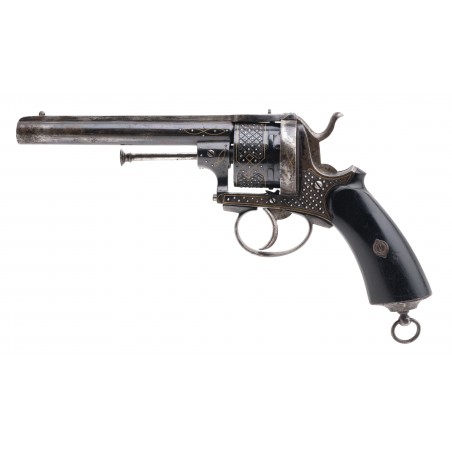 Engraved Lefaucheux Style Revolver 12mm Pinfire (AH8446) Consignment