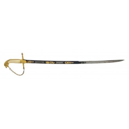 U.S. Eagle Head Staff Sword with scabbard (SW1728)