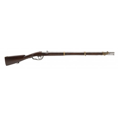 Extremely Rare Danish Model 1841 Under Hammer percussion rifle .74 caliber (AL9623)