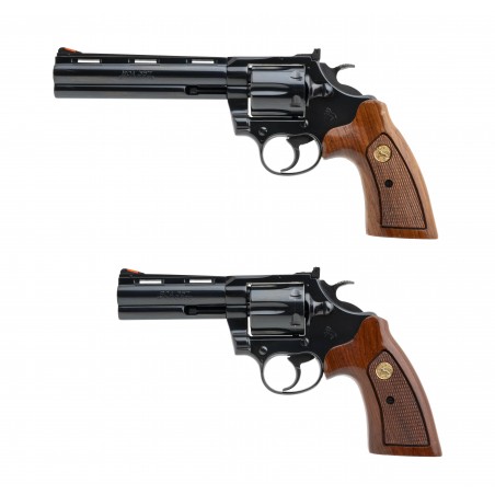 Matched Pair Colt Boa Revolvers .357 Magnum (C19473) Consignment
