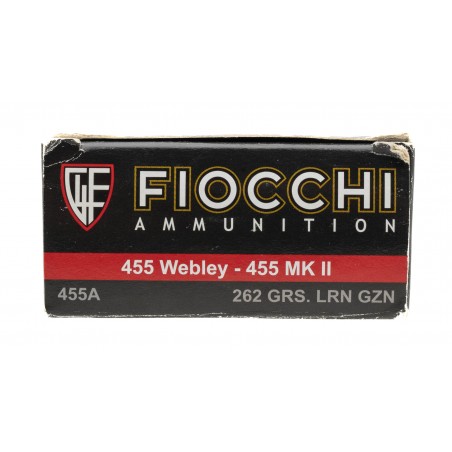 Fiocchi .455 Webley 50 Rounds (Am1697)
