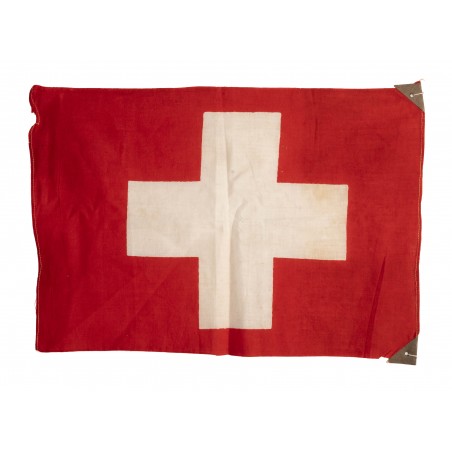 WWI/WWII Era Switzerland flag (mm3396)(CONSIGNMENT)